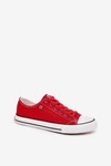 Trampki Damskie Niskie Big Star DD274A234 Czerwone