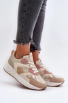 Sneakersy Damskie Na Platformie Multikolor Lenivia