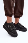 Trampki Na Platformie Lee Cooper LCJ-26-44-4560 Czarne