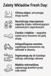 Corbby Fresh Day Całoroczne Wkładki 3 pary