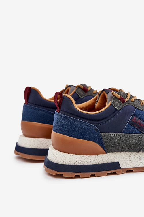Ocieplane Sneakersy Męskie Lee Cooper LCJ-24-03-3006 Szare