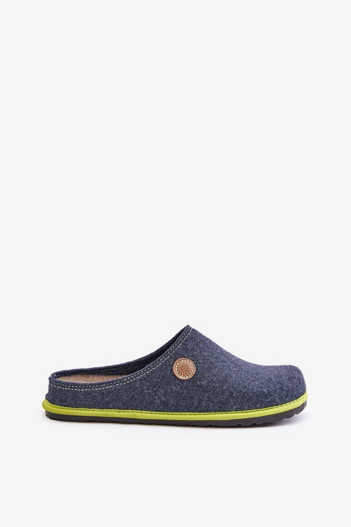 Obuwie Domowe Damskie Kapcie Inblu CS000039 Granatowe