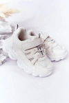 Dziecięce Sneakersy Ze Świecącą Podeszwą LED Białe So Cool!