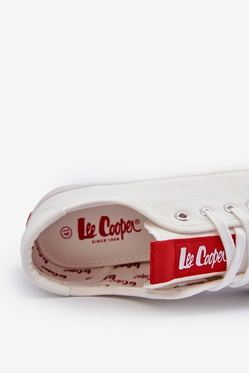Trampki Męskie Lee Cooper LCW-23-31-2240 Białe