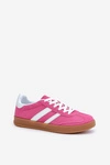 Sneakersy Damskie Niskie Fuksja Ennorwen