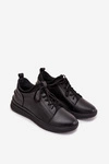 Skórzane Półbuty Męskie Lee Cooper LCJ-26-33-3964 Czarne