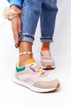 Damskie Sportowe Buty Sneakersy Beżowe After Hours