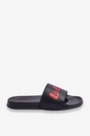 Męskie Lekkie Klapki Lee Cooper LCW-23-42-1730 Czarno-Czerwone