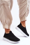 Damskie Wsuwane Buty Sportowe Czarne Ferive
