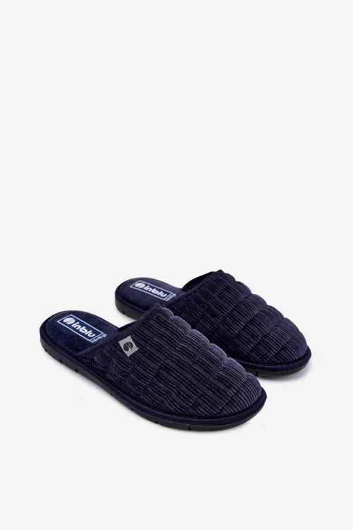 Kapcie Męskie Inblu 91000034 Granatowe
