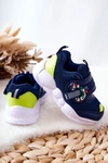 Dziecięce Sportowe Buty Na Rzep Befado 516P094 Granatowe