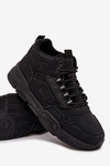 Sneakersy Męskie Big Star SS174282 HI-POLY SYSTEM Czarne