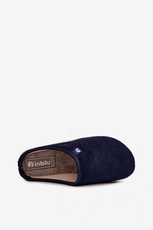 Obuwie Domowe Kapcie Damskie Inblu EC000102 Granatowe