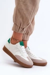 Sneakersy Buty Sportowe Niskie Damskie Białe Uvetta