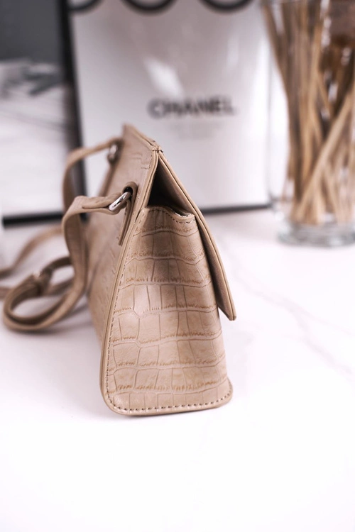 Torebka Listonoszka MONNARI BAG5450-015 Beżowa Print Zwierzęcy