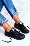 Damskie Trampki Cross Jeans Czarne DD2R4029