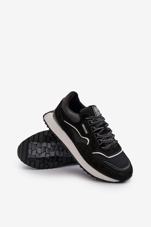 Sneakersy Męskie Big Star NN174321 Memory Foam System Czarne