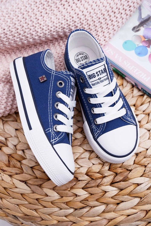 Trampki Dziecięce Big Star FF374202 Granatowe
