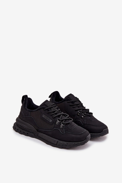 Buty Sportowe Męskie Ocieplane SS174411 HI-POLY SYSTEM Czarne