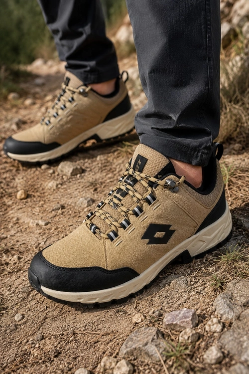 Buty Trekkingowe Sportowe Męskie LOTTO 2400290U KETCHAM Brązowe
