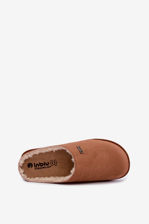 Obuwie Domowe Kapcie Damskie Inblu CS000034 Camel