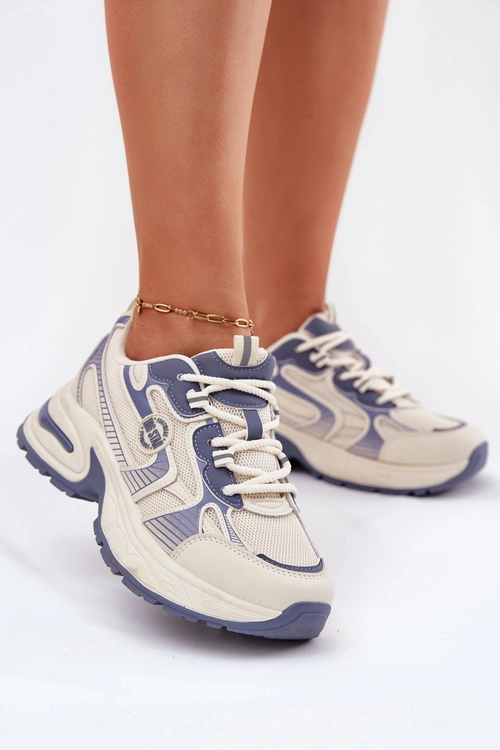 Sneakersy Damskie Big Star RR274A190 Niebieskie