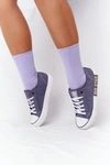 Damskie Trampki BIG STAR HH274114 Granatowe