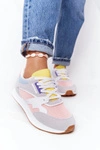 Damskie Sportowe Buty Sneakersy Różowo-Szare After Hours