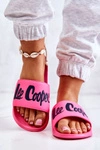 Damskie Klapki Lee Cooper LCW-22-42-1000 Neonowy Róż