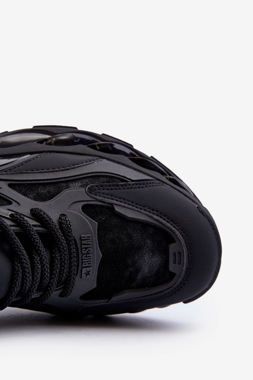 Buty Sportowe Sneakersy Męskie HI-POLY SYSTEM Big Star NN174382 Czarne