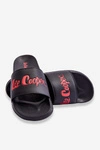 Męskie Lekkie Klapki Lee Cooper LCW-23-42-1730 Czarno-Czerwone
