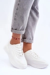 Damskie Klasyczne Buty Sportowe Big Star MM274224 Białe