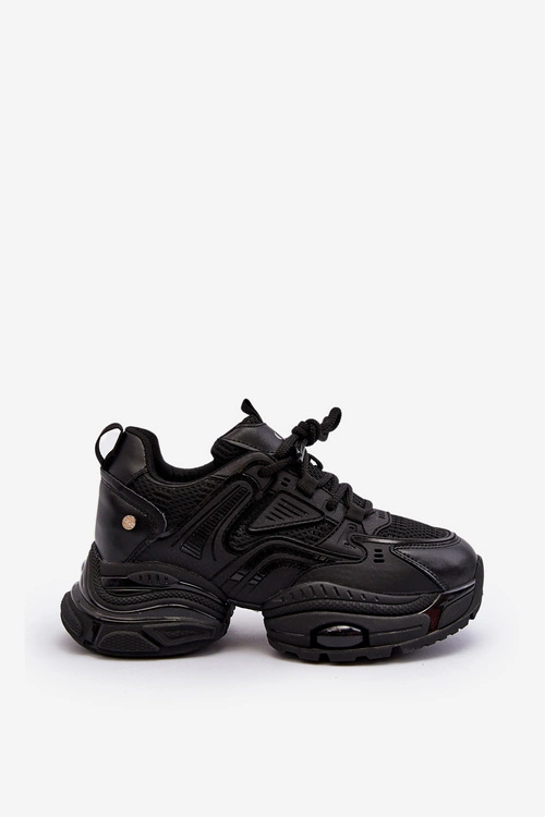 Sneakersy Na Masywnej Podeszwie GOE NN2N4045 Czarne